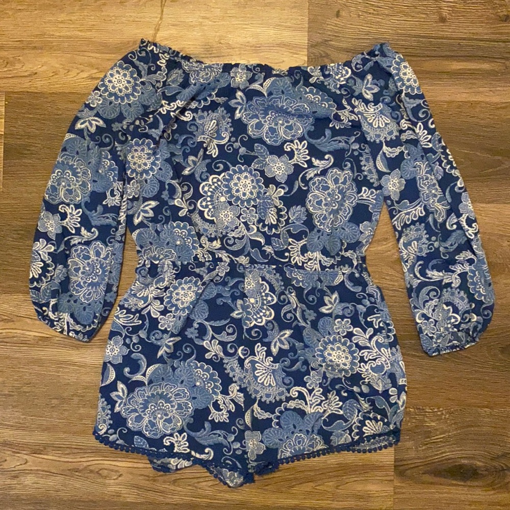 Off the Shoulder Romper